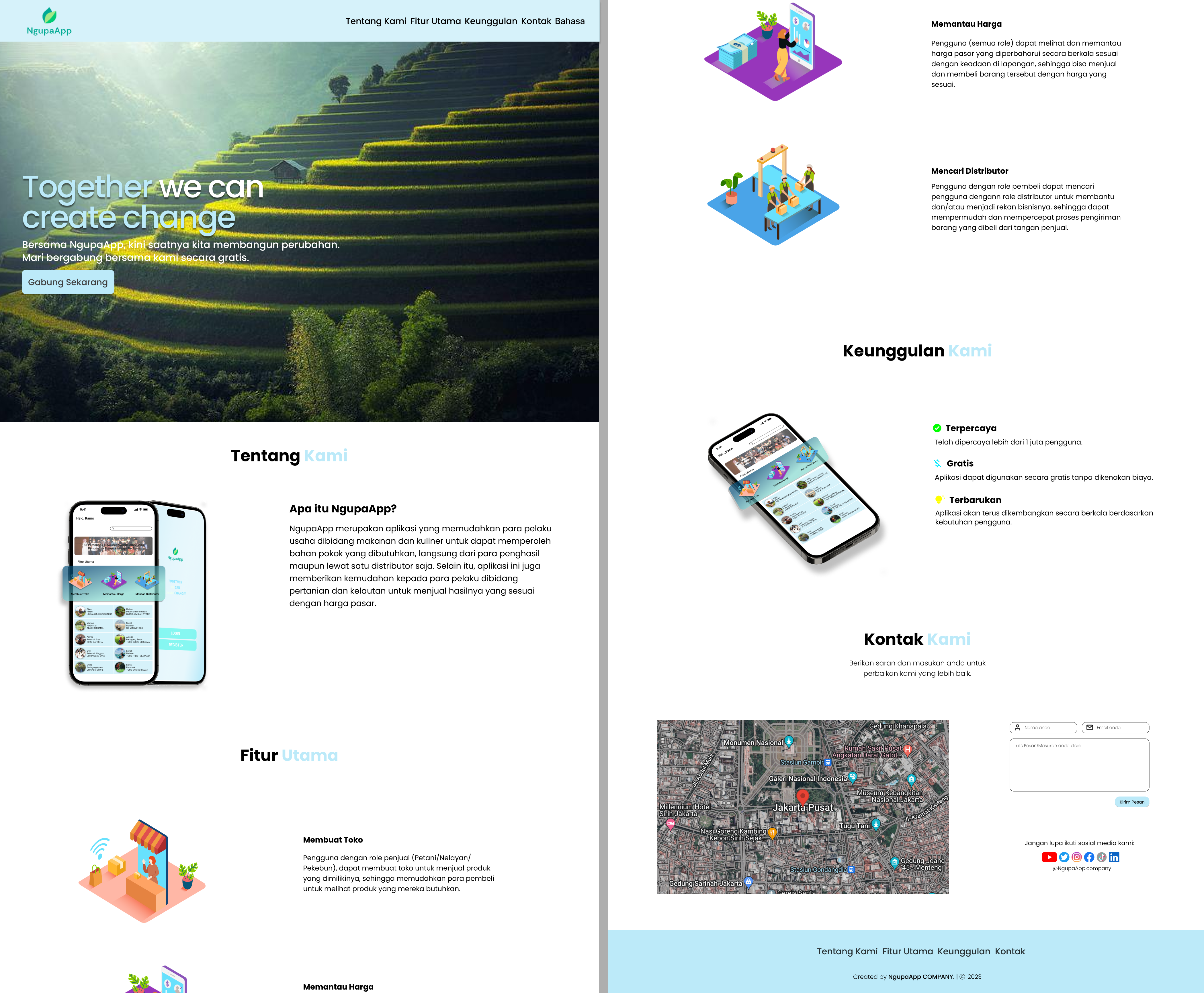 Fitur Home NgupaApp